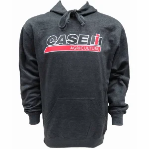 Outback Toys Case Ih & Ji Case<Case IH Agriculture Logo on Heather Charcoal Pullover Hoodie