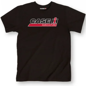 Outback Toys Case Ih & Ji Case<Case IH Agriculture Logo On Black Short Sleeve Tee Shirt