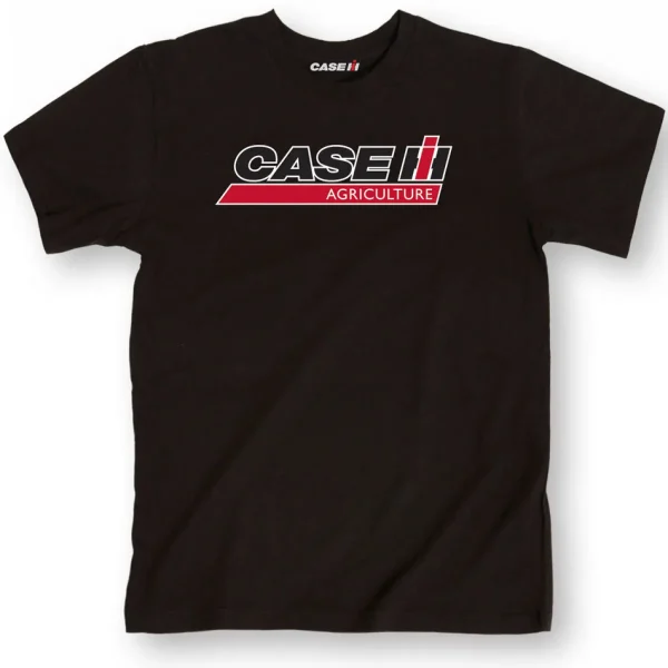 Outback Toys Case Ih & Ji Case<Case IH Agriculture Logo On Black Short Sleeve Tee Shirt