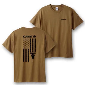 Outback Toys Case Ih & Ji Case<Case IH American Flag Harvesting T-Shirt