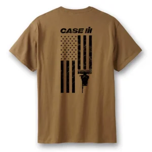 Outback Toys Case Ih & Ji Case<Case IH American Flag Harvesting T-Shirt