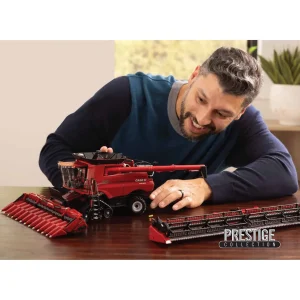 Manufacturer_ERTL Combines & Harvesters<1/32 Case IH Axial-Flow 9260 Tracked Combine with Corn & Grain Heads, ERTL Prestige Collection