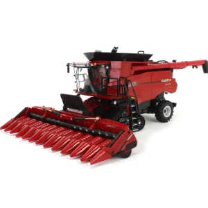 Manufacturer_ERTL Combines & Harvesters<1/32 Case IH Axial-Flow 9260 Tracked Combine with Corn & Grain Heads, ERTL Prestige Collection