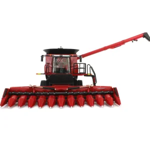 Manufacturer_ERTL Combines & Harvesters<1/32 Case IH Axial-Flow 9260 Tracked Combine with Corn & Grain Heads, ERTL Prestige Collection