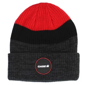 Outback Toys Case Ih & Ji Case<Case IH Black & Red Knit Beanie