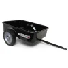 Manufacturer_ERTL Ih Farmall & Case Ih | Wagons & Other Trailers<Case IH Black Steel Pedal Trailer by ERTL