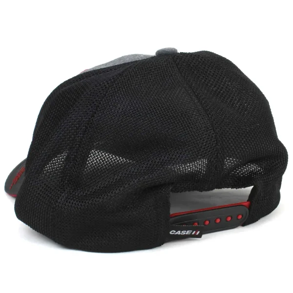 Outback Toys Case Ih & Ji Case<Case IH Built By Farmers Gray & Black Mesh Back Hat