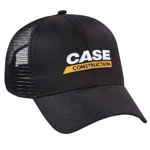 Outback Toys Case Ih & Ji Case<Case IH Construction Black Chino Mesh Cap
