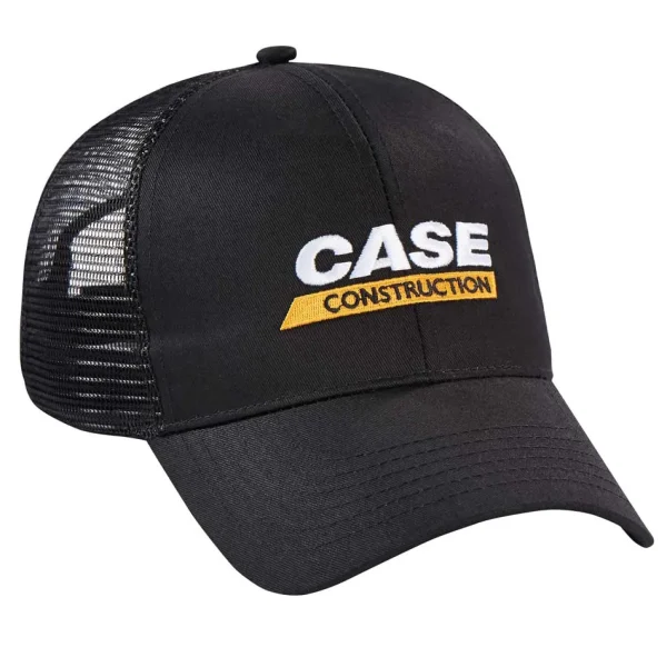 Outback Toys Case Ih & Ji Case<Case IH Construction Black Chino Mesh Cap