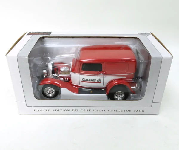 Manufacturer_SpecCast Airplanes & Banks | Cars & Suvs<1/25 Case IH Diecast 1932 Ford Panel Van Collector Bank