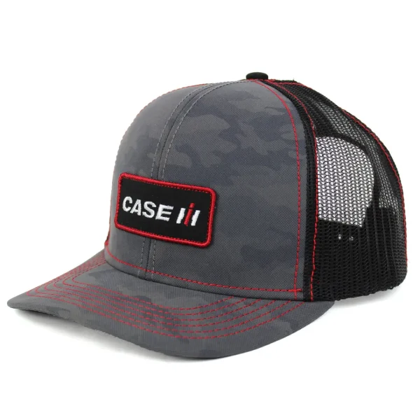 Outback Toys Case Ih & Ji Case<Case IH Embroidered Patch Logo Camo Cap with Black Mesh Back