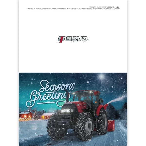 Outback Toys Books, Calendars & Dvds<Case IH Farmall Tractor "Season Greetings" Holiday Cards 8 Pack