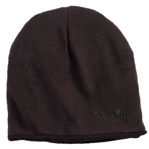 Outback Toys Case Ih & Ji Case<Case IH Fleece Knit Reversible Black Beanie