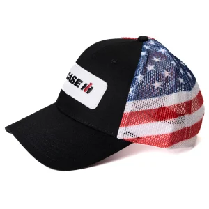Outback Toys Case Ih & Ji Case<Case IH Logo American Flag Mesh Back Hat