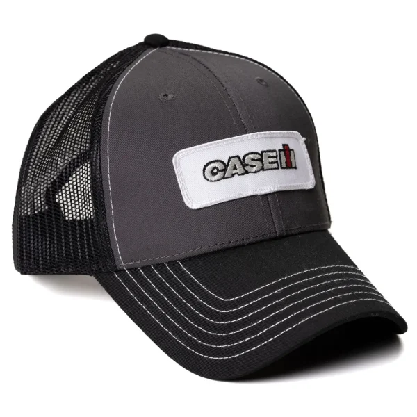 Outback Toys Case Ih & Ji Case<Case IH Logo Gray & Black Mesh Back Hat