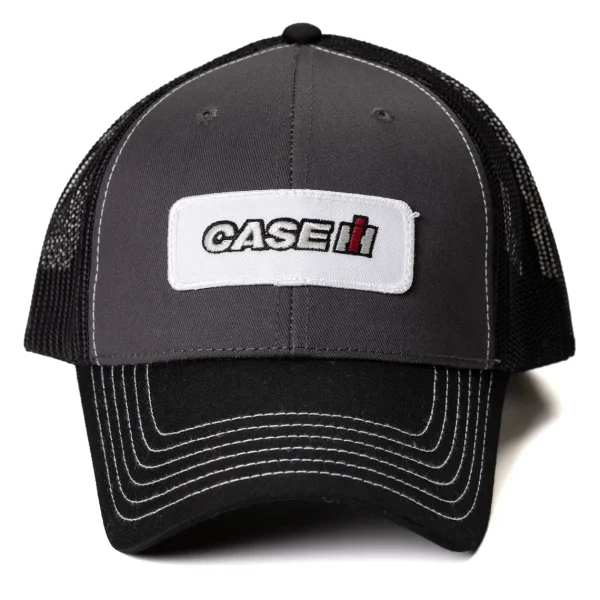 Outback Toys Case Ih & Ji Case<Case IH Logo Gray & Black Mesh Back Hat