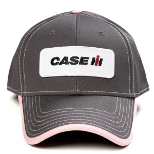 Outback Toys Case Ih & Ji Case<Case IH Logo Gray Hat with Pink Accents