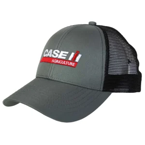 Outback Toys Case Ih & Ji Case<Case IH Logo Grey & Black Mesh Back Cap