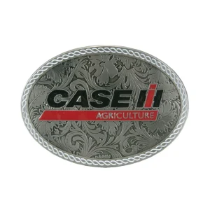 Manufacturer_SpecCast Case Ih & Ji Case<Case IH Logo Western Style Belt Buckle