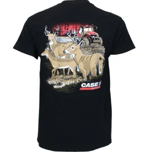 Outback Toys Case Ih & Ji Case<Case IH Magnum in Field Black Short Sleeve T-shirt