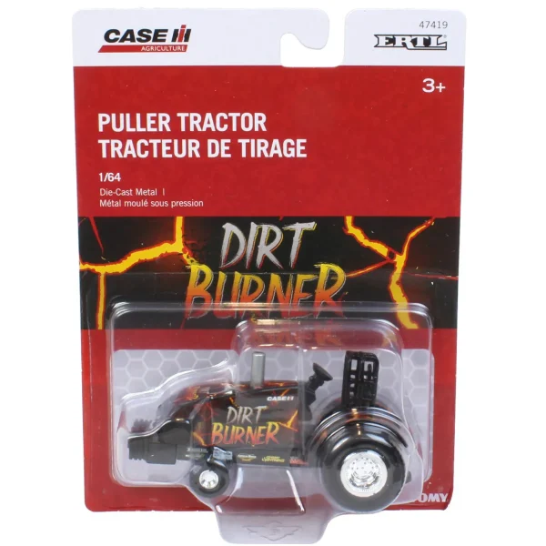 Manufacturer_ERTL Pulling Tractors<1/64 Case IH Magnum "Dirt Burner" Die-cast Pulling Tractor