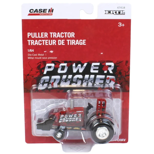 Manufacturer_ERTL Pulling Tractors<1/64 Case IH Magnum "Power Crusher" Die-cast Pulling Tractor