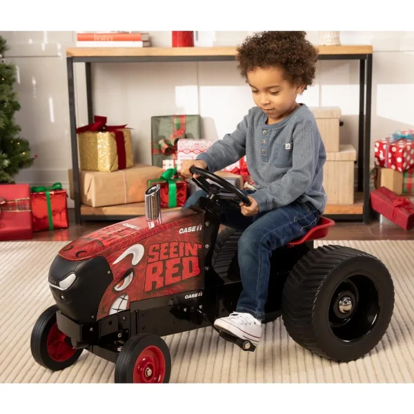 Manufacturer_ERTL Ih Farmall & Case Ih<Case IH Magnum Seein' Red Pulling Pedal Tractor