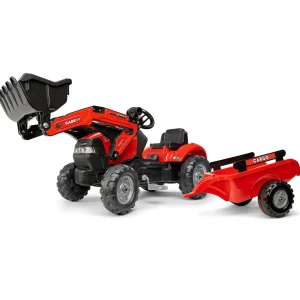 Manufacturer_Universal Hobbies Ih Farmall & Case Ih<Case IH Maxxum 130 CVX Pedal Tractor with Loader and Trailer by Falk