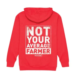 Outback Toys Ih Farmall<Case IH Not Your Average Farmer Red Hooded Sweatshirt