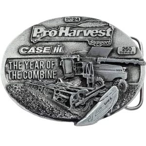 Outback Toys Case Ih & Ji Case<2024 Case IH ProHarvest Pewter Belt Buckle