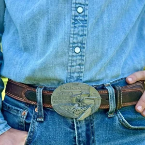 Outback Toys Case Ih & Ji Case<2024 Case IH ProHarvest Pewter Belt Buckle
