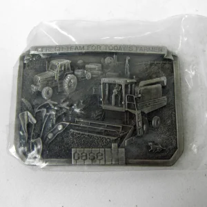 Outback Toys Case Ih & Ji Case<Case IH "Fresh Team for Today's Farmer" Pewter Buckle, 1st in Series