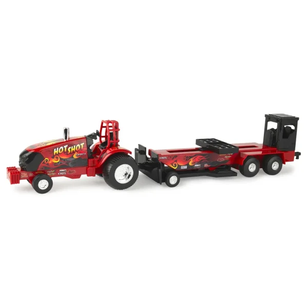 Manufacturer_ERTL Pulling Tractors<1/32 Case IH "Hot Shot" Pullback Pulling Tractor with Sled