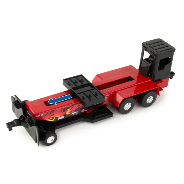 Manufacturer_ERTL Pulling Tractors<1/32 Case IH "Hot Shot" Pullback Pulling Tractor with Sled