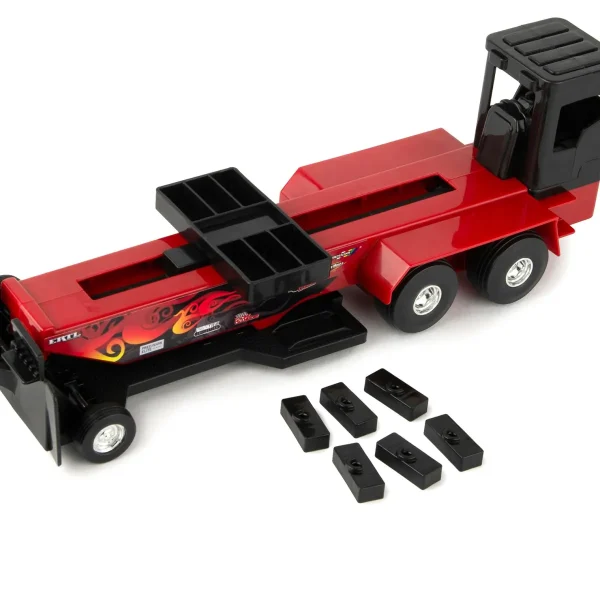 Manufacturer_ERTL Pulling Tractors<1/32 Case IH "Hot Shot" Pullback Pulling Tractor with Sled