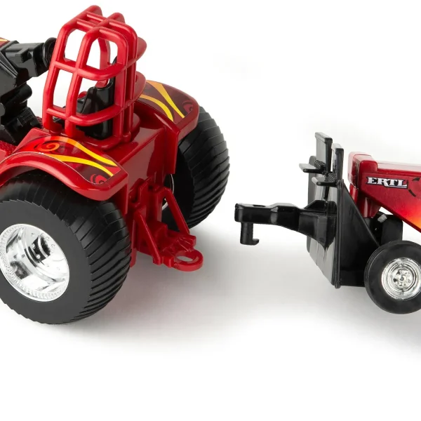 Manufacturer_ERTL Pulling Tractors<1/32 Case IH "Hot Shot" Pullback Pulling Tractor with Sled