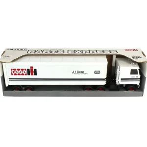 Manufacturer_ERTL Box Trucks & Trailers<1/25 Case IH "JI Case" Tenneco Semi Tractor Trailer
