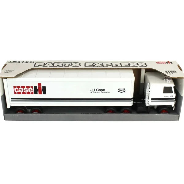 Manufacturer_ERTL Box Trucks & Trailers<1/25 Case IH "JI Case" Tenneco Semi Tractor Trailer