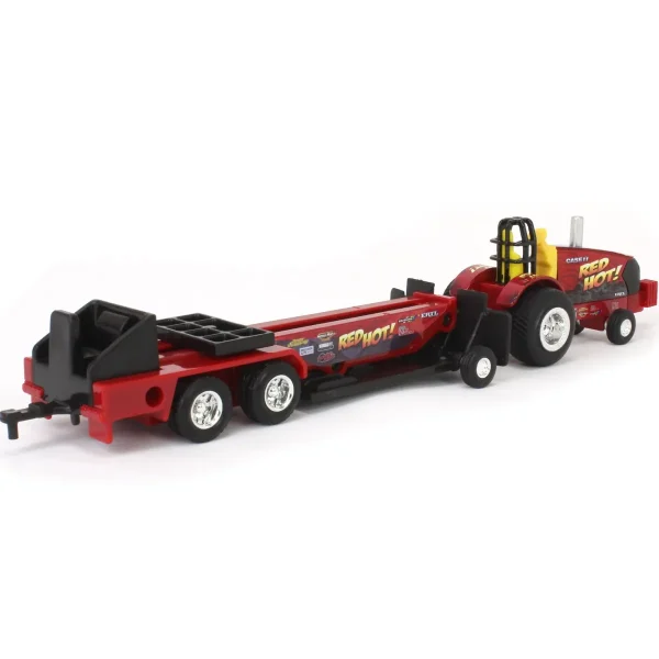 Manufacturer_ERTL Pulling Tractors<1/64 Case IH "Red Hot!" Pulling Tractor with Sled