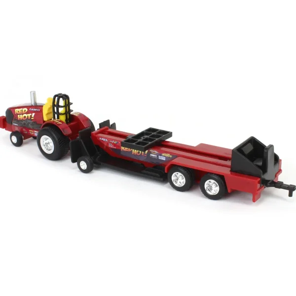 Manufacturer_ERTL Pulling Tractors<1/64 Case IH "Red Hot!" Pulling Tractor with Sled