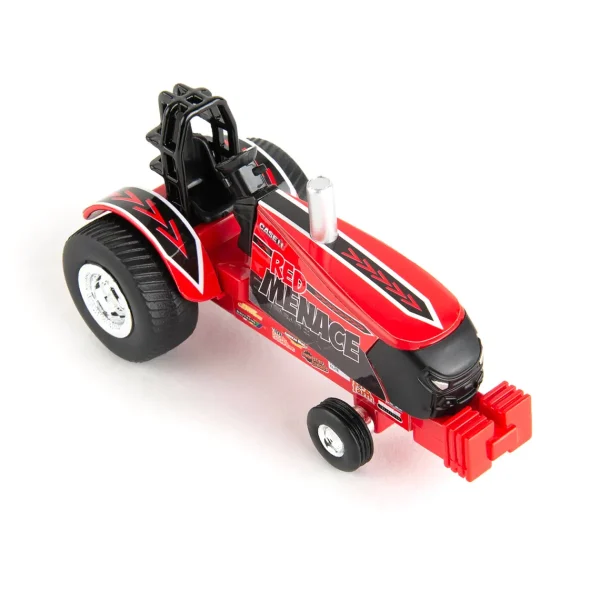 Manufacturer_ERTL Pulling Tractors | Pickup Trucks<1/64 Case IH "Red Menace" Pulling Tractor with Pickup Truck & Trailer