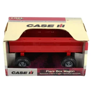Manufacturer_ERTL Implements<1/16 Case IH Red Flare Box Wagon