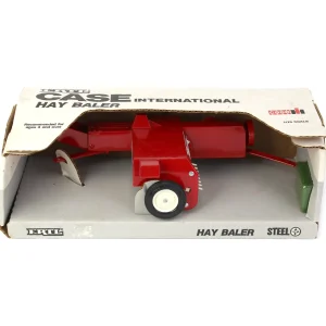 Manufacturer_ERTL Implements<1/16 Case IH Red Steel Small Square Baler, Made in the USA