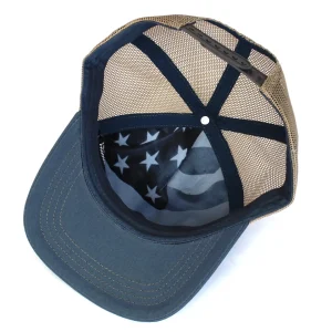 Outback Toys Case Ih & Ji Case<Case IH Vintage Blue Twill Trucker Cap with Ivory Mesh Back