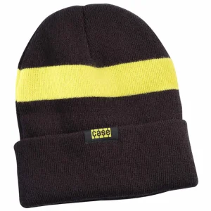 Outback Toys Case Ih & Ji Case<Case Knit Beanie with Safety Yellow Stripe