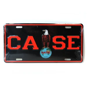 Outback Toys Tools & Auto<Case Old Abe Eagle Metal License Plate with Embossing
