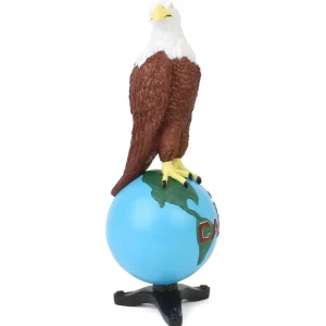 Manufacturer_SpecCast Bed & Bath | Farm Art & DéCor<Case Old Abe Eagle on Globe, 3D Sculpture