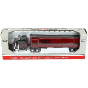 Manufacturer_SpecCast Airplanes & Banks | Box Trucks & Trailers<1/64 Case Peterbilt 379 Conventional Sleeper Semi Bank, Limited Edition