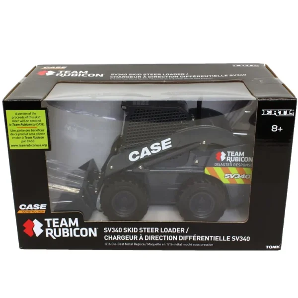 Manufacturer_ERTL Loaders<1/16 Case SV340 Team Rubicon Skid Steer Loader
