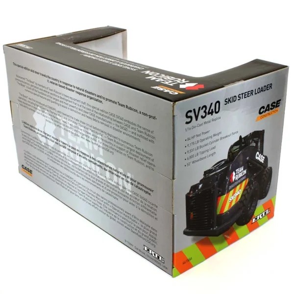 Manufacturer_ERTL Loaders<1/16 Case SV340 Team Rubicon Skid Steer Loader